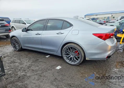 2018 Acura Tlx из США, поврежденный, VIN 19UUB3F32JA000853